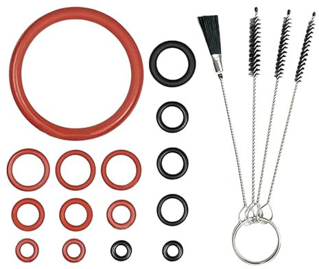 15 Stk O-ringe Dichtung für Philips Kaffeevollautomat Ersatzteile,Wartungssatz Ring Silikon Dichtungsringe Dichtungen Brühgruppe Auslaufventil Kompatibel Saeco Latte Kaffeemaschinen Dichtungsteile Set