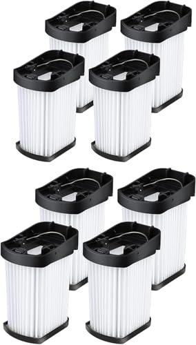 YUETTYY 4/8 Stück waschbarer wiederverwendbarer HEPA-Filter Ersatz für Shark WV270UK WV273UKT WandVac 2.0 schnurlosen Handstaubsauger (8 Stück)