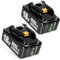 2Pcs 8.0Ah Replacement for Makita 18V Battery with LED Indicator Compatible with 18 Volt BL1860B BL1850B BL1840B BL1830B