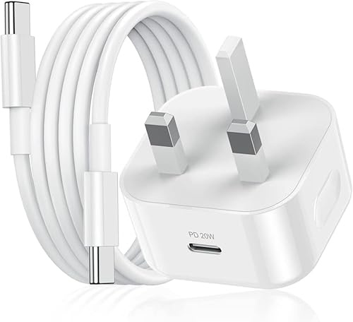 i Pad Charger,New Apple Pad USB C Fast Charger Cable and Plug 25W Charge for i Pad Pro 12.9 11 13 inch 4th 5th 6th M4 2024 Generation/Air 10.9 inch 5th Gen M2 M3/Mini 6 A17 Pro/Pad 10th A16 11th 2025