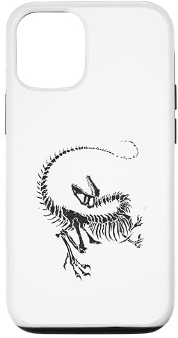 Velociraptor Skeleton Dinosaur Fossil bones Kids Case for iPhone 12/12 Pro