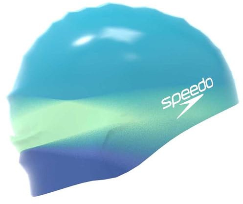 Speedo Unisex-Badekappe für Erwachsene, mehrfarbig, Silikon, für Damen und Herren