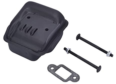 Cancanle Schalldämpfer mit Schrauben und Dichtung für STIHL 021 023 025 MS210 MS230 MS250 Kettensäge