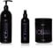 Ice Blond säurehaltige Anti-Gelbstich Silber Haarpflege-Set: besteht aus 1 x 1 Liter Haarmaske + 1 x 1 Liter Shampoo + 1 x 250 ml Spray