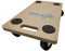 1x HMH-Shop Rollbrett (LxBxH) 58cm x 30cm x 12cm Transportroller MDF Möbelroller Möbelhund Roller bis 200 kg Transportbrett Helfer Umzugshelfer Möbelroller 1,8cm Brettdicke