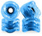 Shark Wheel Longboardrollen DNA 72mm 78A (transparent Sapphire)