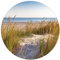 Runde Tapete selbstklebend - Stranddüne am Meer 200x200cm