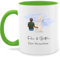 Tasse Tassen 325ml - Pferd Pferde - Pferdejunge - 325 ml - Hellgrün - personalisierte und reiter pferdetasse pferdeliebhaber mensch kindertasse zum selber gestalten text pferdetassen pferdefan