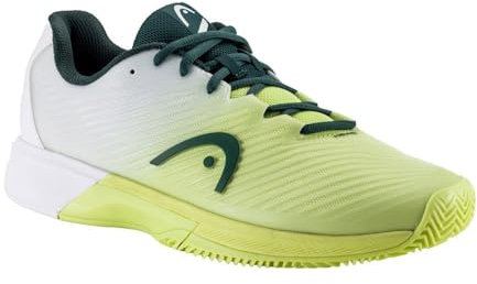 HEAD Men's Revolt Pro 4.0 Clay Men Tennisschuh, hellgrün/weiß, 44