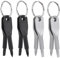 Bestgle Llaveros Destornillador Llavero Herramienta Juego de destornilladores mini Llavero para exteriores Mini herramienta de bolsillo