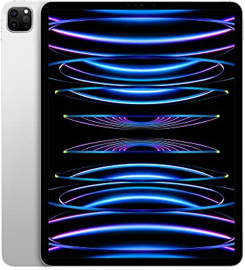 2022 Apple iPad Pro (12.9-inch, Wi-Fi, 128GB) - Silver (Renewed)