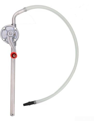 Bomba de barril de aceite, Bomba de transferencia de combustible manual, Bomba de manivela Bomba de barril diesel de aceite Bomba de transferencia de aluminio Barril de manivela para gasolina Diesel