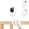 Derebir Babyphone Halterung kompatibel mit für GHB ‎5 Zoll/BOIFUN ‎Baby 6T/ Momcozy ‎BM01/BM03/GHB ABM720 Babyphone Kamera,Baby kameras Halterung kompatibel mit für1/4 Babyphonemit Gewinde (18,3 inch)