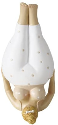 Boltze Home Porzellanfigur Yoga, Frau, 22 cm, Muster:Model 2