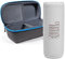 JBL Flip 6 (White) + Bundle with divvi! Protective Hardshell Case (Black)