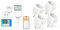 Meross Smart Thermostat Steckdose für HomeKit Digital WLAN Temperaturregler & Mini WLAN Steckdose 4er Pack Funktioniert mit Apple HomeKit