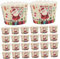 Ciieeo 100St Muffinförmchen zu Weihnachten Hut Cupcake Liner Bonbonbecher aus Papier weihnachtsbacken zubehör weihnachts pappbecher Packpapier Papierbecher Kuchenverpackungsbecher klein