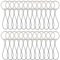 GORGECRAFT 60pcs Nylon Phone Charm Strap Keychain String Split Ring Cords Short Hand Wrist Lanyards Anti-Lost Cellphone Case Chain Straps for Mobile Phone USB Drive Keys DIY Decorations