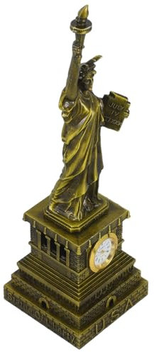 PRETYZOOM Freiheitsstatue Figurine Sorgfältige Handwerkskunst Eisen Büro Ornament Souvenir