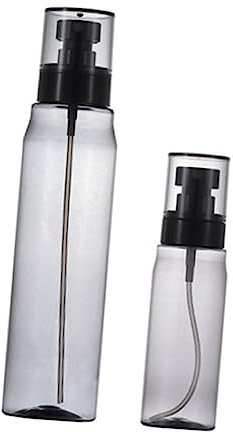 BELLIFFY 5piezas Botellas Rellenables De Dispensador De Cosméticos Spray De Plástico Resistente Portátil