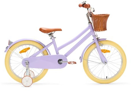 Generation Hip Kinderfahrrad 18 Zoll - Lila - Fahrrad für Kinder von 5 bis 7 Jahren