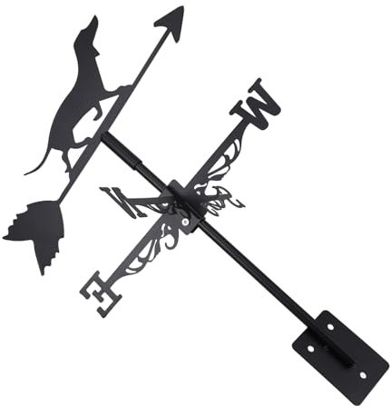 MOTHNUR Dachshund Wetterfahne Für Garten Dekorativer Windrichtungsanzeiger Aus Robustem Für Außenbereiche Niedliches Hundedesign Langlebig Und Wetterbeständig Für Anhaltende Nutzung