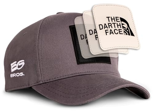 EG BROS Cap Herren – Mit austauschbarem Logo für individuelle Looks – Personalisierbare Basecap & Trucker Cap für Männer, Damen & Kinder – Stylisch, größenverstellbar & vielseitig