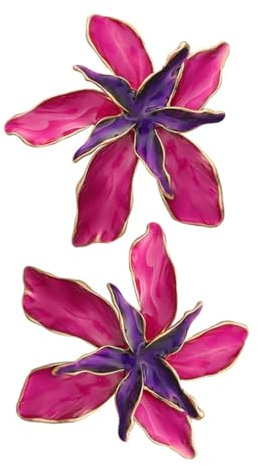 Beaupretty Orecchini a Smaltati Per Orecchini Decorativi Leggeri e Comodi Per Ragazze e Feste