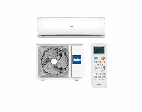 Haier H1U12TAB Climatizzatore Monosplit Inverter, 12000 BTU, Condizionatore Pompa di Calore, WiFi, R-32, Classe A++