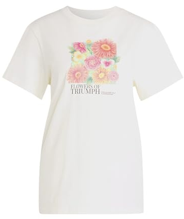 adidas Women's LOCKER GESCHNITTENES FLORAL Grafik T-Shirt 2