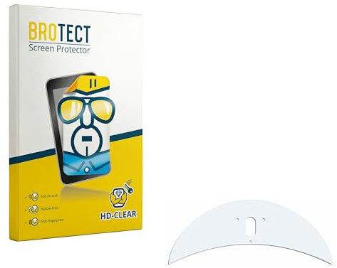 BROTECT Schutzfolie für Roborock Saros 10R | Transparenter Displayschutz Made in Germany Klare Displayschutz-Folie Clear Einfache Montage Case-Friendly Displayfolie