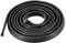 sourcing map Edge Trim U Seal Extrusion, Silicone Black U Channel Edge Protector Sheet Fits 0.5-2.5mm Edge 1M/3.28Ft Length