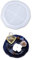 FineInno Trinket Dish Resin Mould, Round Jewelry Tray Silicone Moulds for Resin, Plate Epoxy Casting Mould for Necklace Earrings Key Storage Home Decor