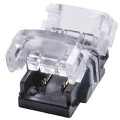 INVISIBLE LED-Verbinder, 2 polig, 8mm Breit, Flach auf Strip