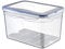 Air Tight Container Clear Plastic Kitchen Food Storage Box Tub (1, 9 Litre)
