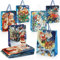 com-four® 12x Geschenktüte für Weihnachten, Nikolaus und Advent - Geschenkverpackung 32cm / L - Geschenktasche mit Weihnachtsmotiven - Geschenkbeutel aus Papier (12 Stück - L)