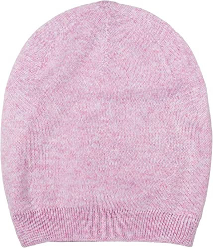 styleBREAKER Unisex Feinstrick Beanie Mütze Einfarbig mit Rippbündchen, Doppellagige Winter Strickmütze warm 04024195, Farbe:Flieder