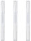 3pcs Transparent Twist Pens with Brush Tip,3 ML Transparent Twist Pen Refillable Nail Polish Bottle,Empty Cuticle Oil Pen Cosmetic Container Applicator for Lip gloss,Nail Polish,Eyelash Growth Liquid
