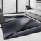 SIMPEX Teppich Wohnzimmer 240 x 340 cm Moderne Abstrakt Design Schwarz - Kurzflor Küchenteppich Extra Weich Pflegeleicht für Schlafzimmer Esszimmer Kinderzimmer - Waschbarer Wohnzimmerteppich