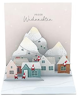 Grafik Werkstatt |Pretty Pop-Up Karte | dreidimensional | Weihnachten | Frohe Weihnachten