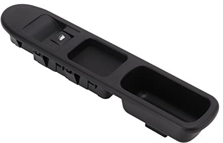 Remplacement de L'Interrupteur de Lève-vitre électrique pour 207, Interrupteur de Lève-vitre électrique côté Passager 6490.HQ ABS Noir Sensible