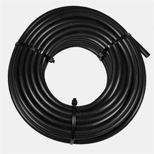 DRIPALIA - Microtubo flexible Ø4mm para riego por goteo | Polietileno | Negro | 15m