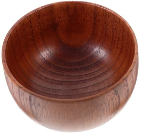 FRCOLOR 3St Rasierschale aus Holz Herren rasierseife Rasiermesser Tasse Rasierseife Rasierschaum Rasierseifenschale Rasierseifenbecher Massivholz rasieren Rasierapparat Mann Hölzern
