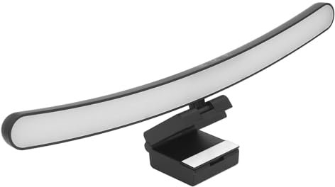 Annadue Computer Monitor Light Bar, Wireless Remote Control Screen Light Dimmer Switch, Eye-Care Curved Screen Monitor Light, LED Dimmable Screen Light Bar, Timer Switch Off.