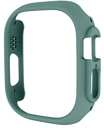 MINUUISCT Funda compatible con Apple Watch Ultra de 49 mm, carcasa rígida ultrafina de policarbonato con marco protector de borde completo (sin protector de pantalla) para accesorios iWatch, color
