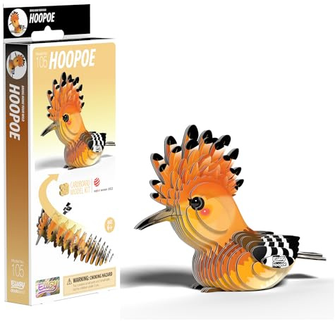 EUGY Hoopoe 3D Modell Bastelset