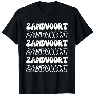 Zandvoort Niederlande – Groovy City Vacation Souvenir T-Shirt