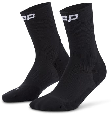 CEP CORE 5.0 MID CUT LAUFSOCKEN DAMEN – Leistungsstarke Kompression Socken Damen mit gezielter Stabilisierung, Air Channels und passgenauem Sitz – Ideale Laufsocken für lange Distanzen