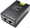 24V Gigabit POE Injector | 12V/24V (12-48V) DC Input | 24Volt 1A 24W DC PoE Out | Passive Mode B Solar PoE Injector Adapter for Loco5AC,NS- EdgeRouterX,UniFi AC Lite,RP-5AC-G2, Force180/200/300