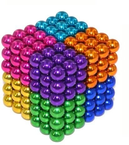 Luckynono 210+Pieces magnetkugeln Konstruktionsspielzeug für Erwachsene Casual Tabletop Games